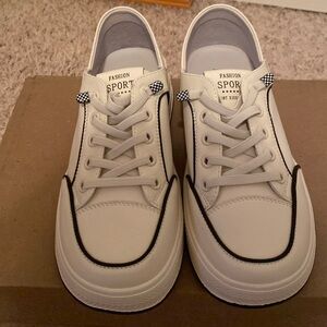 Brand new and slip in shoes with size 6.5